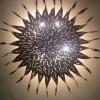 Lampada Sole in ferro